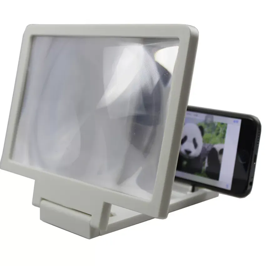 Newest Mobile Phone Screen Magnifier Eyes Protection Display 3D Video Screen Amplifier Folding Enlarged Expander Stand