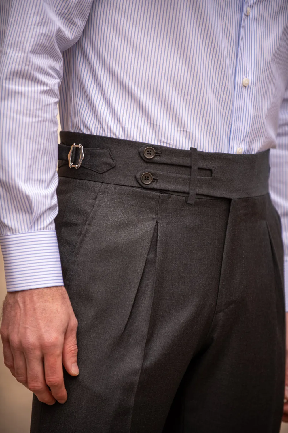 Dark Grey Trousers 