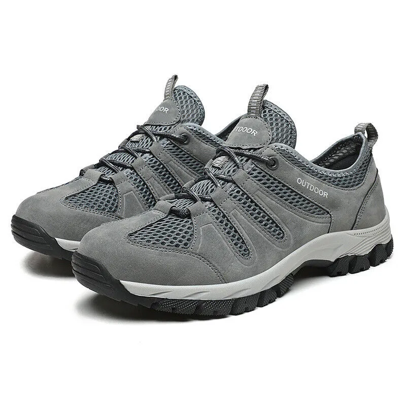 🔥ON THIS WEEK SALE 50% OFF🔥Men's Orthopedic Hiking Walking Shoes-Proven Plantar Fasciitis, Foot and Heel Pain Relief