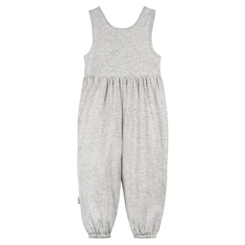 Toddler Girls Light Grey Heather Hacci Romper