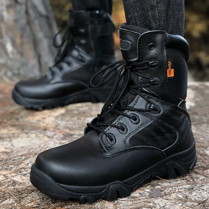 Men Military Waterproof Combat Boots Outdoor Desert Jungle Safety Boots