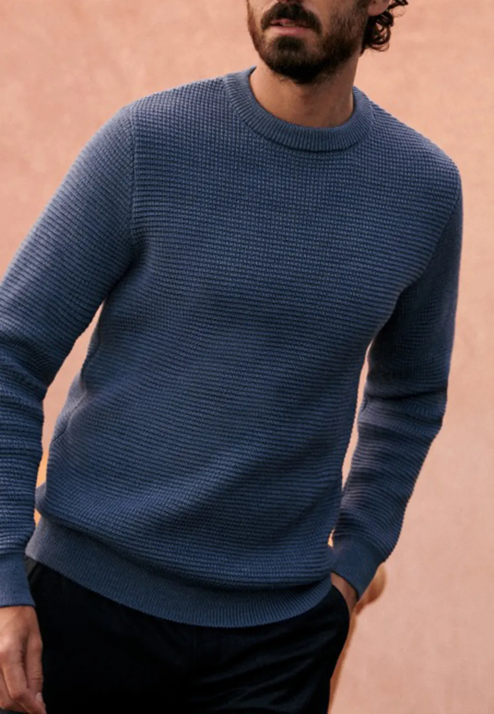 Chuck Sweater-Slate Blue