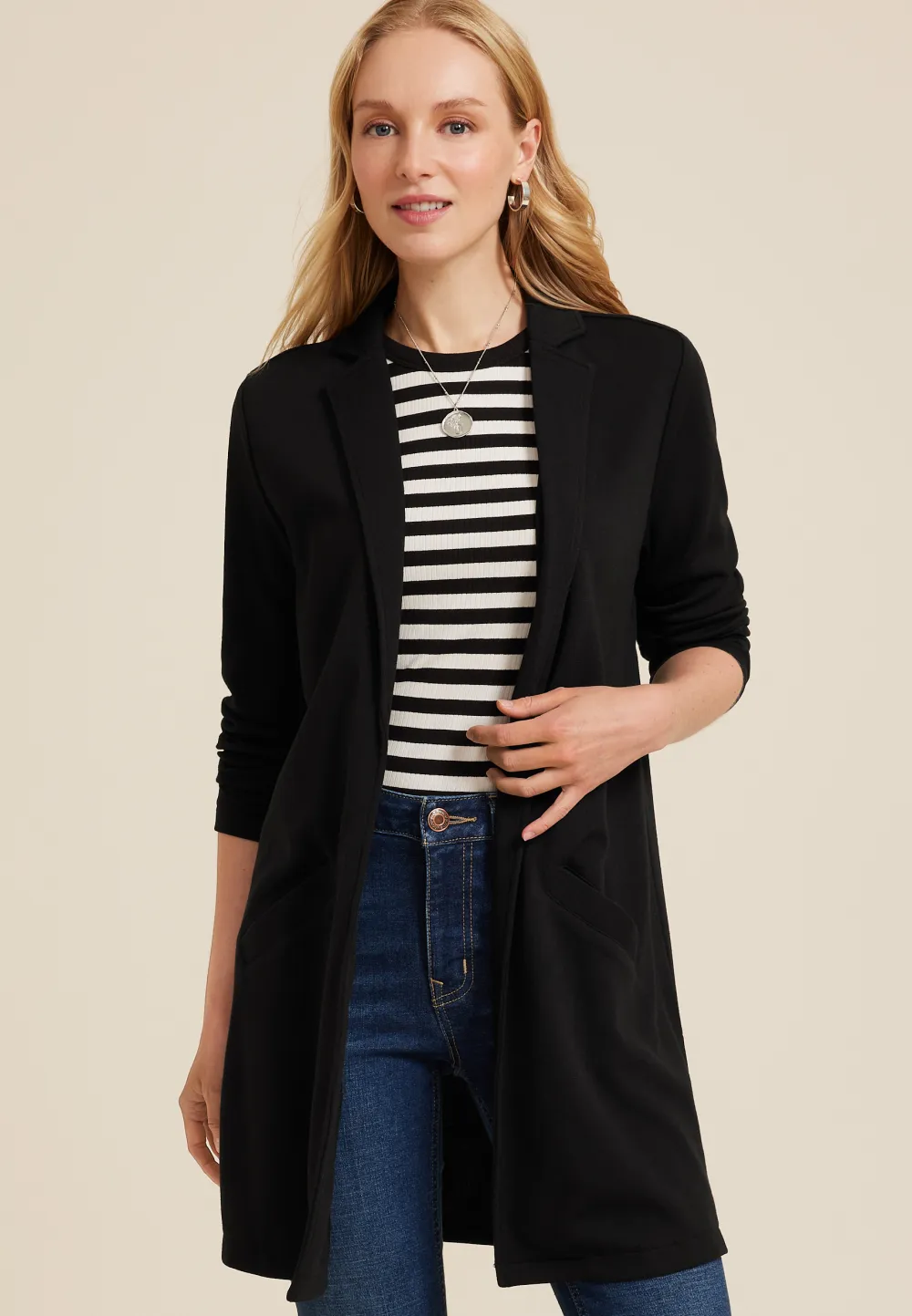 Longline Blazer