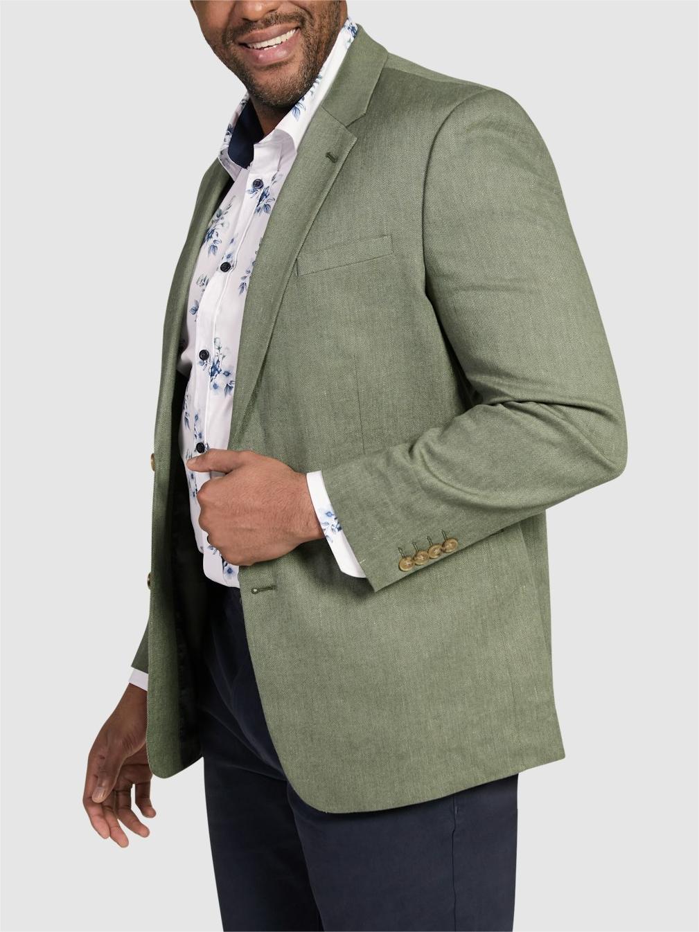 FERN JACOB LINEN BLEND BLAZER