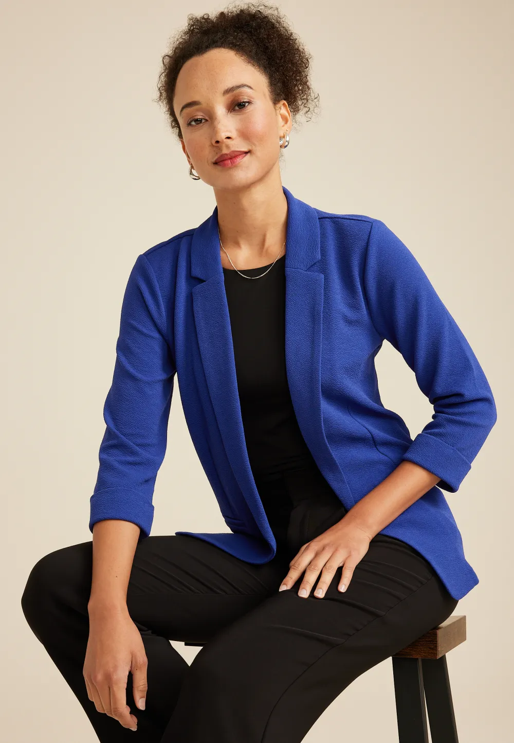 Versa Open Front Blazer