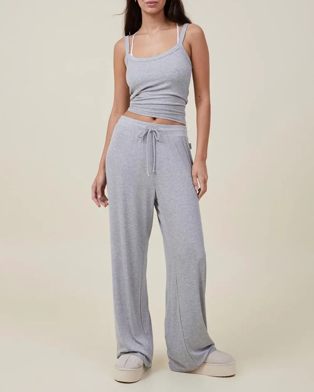 Sleep Recovery Wide Leg Pants