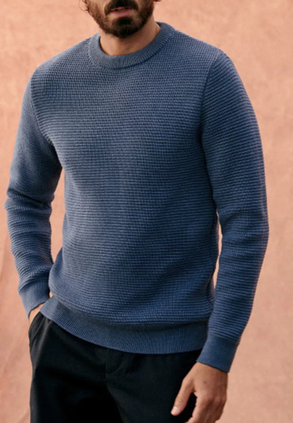 Chuck Sweater-Slate Blue