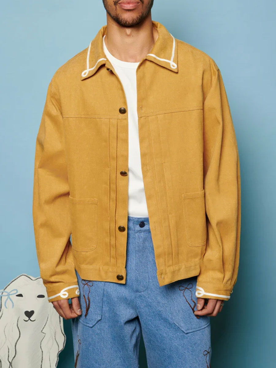 Friends Embroidery Jacket