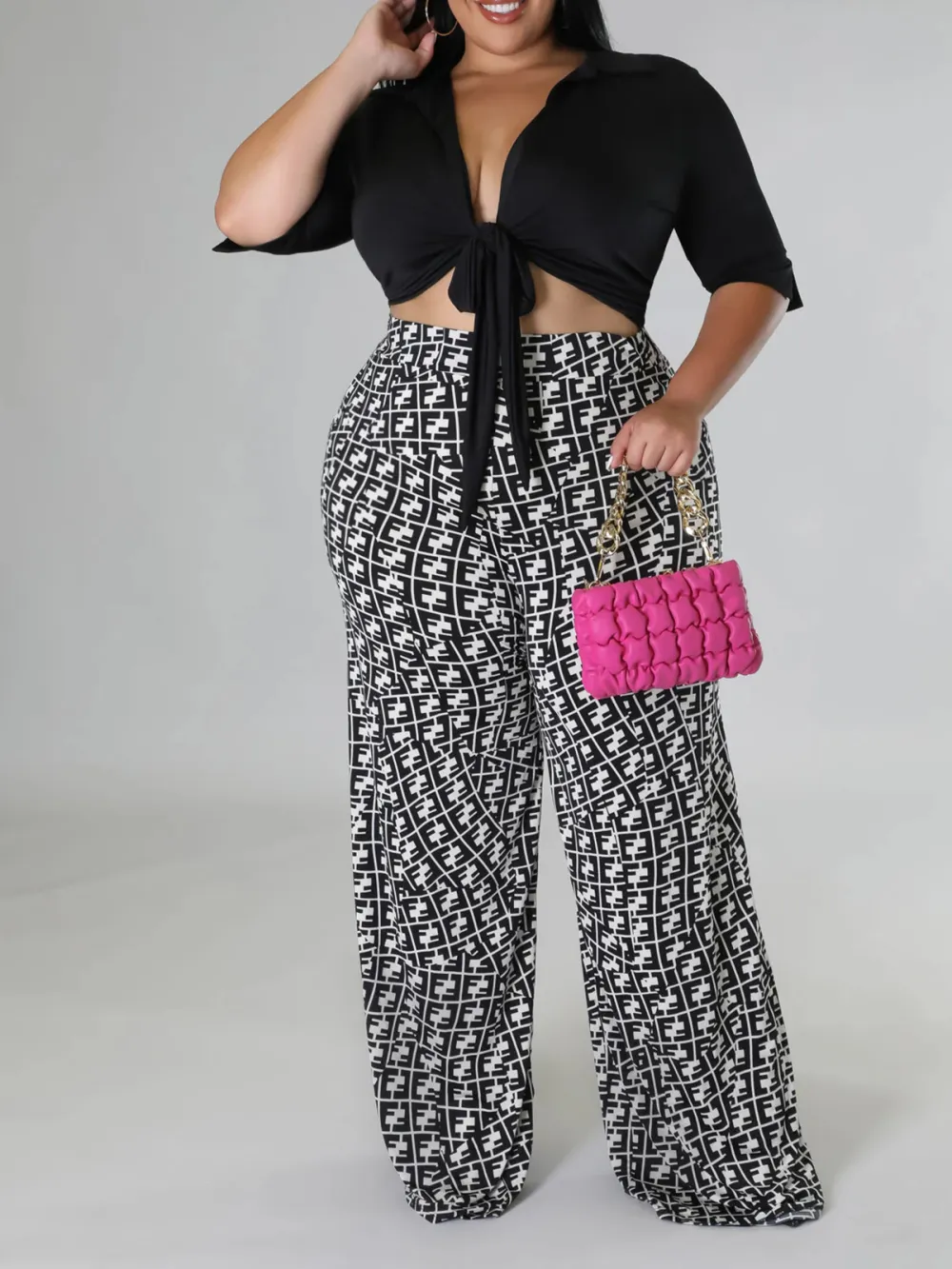 Women'S Stylish Printed Pants Set