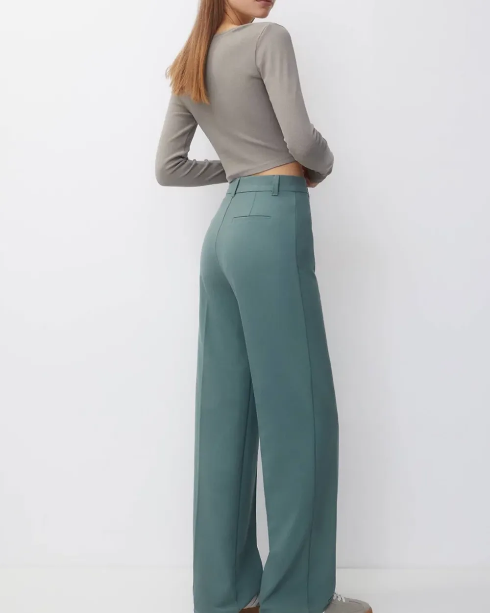 Smart Straight-leg Trousers