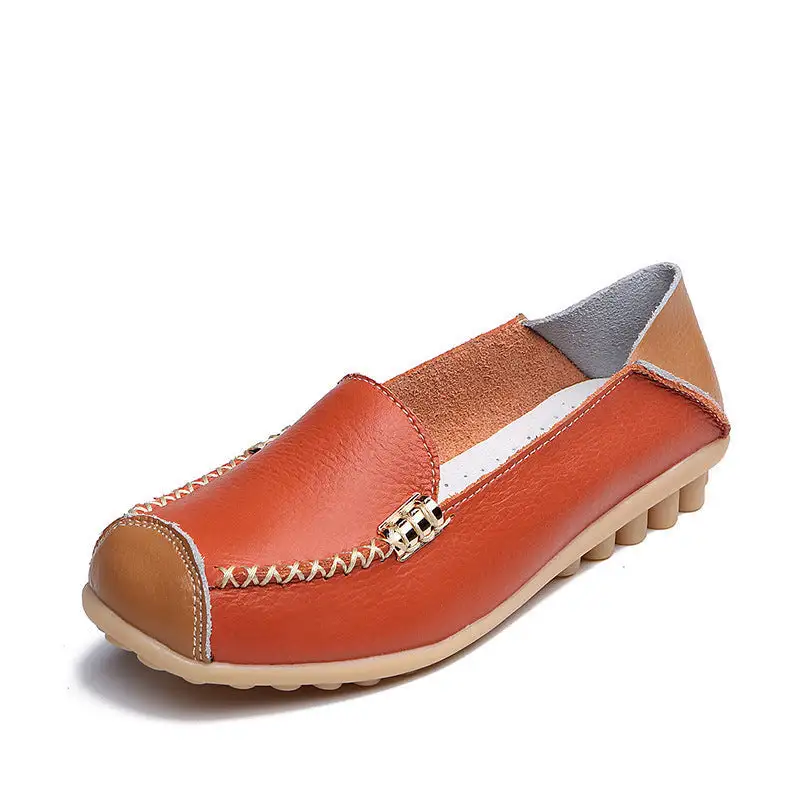 Cilool Ballerina Casual Flat Shoes Slip On Loafers