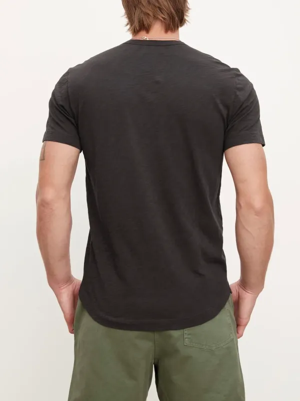 Round Neck Short Sleeve Cotton T-Shirt