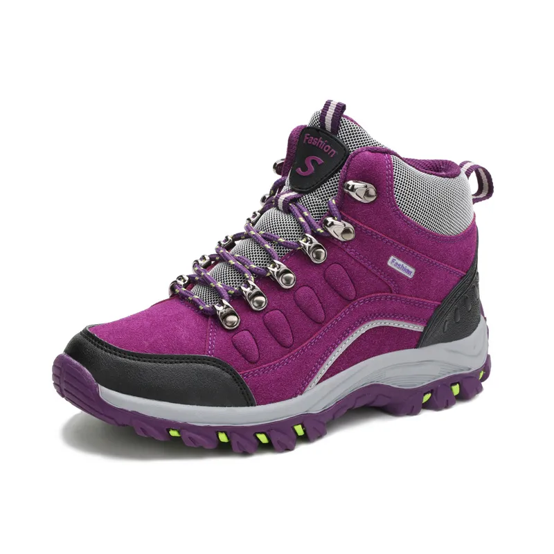 Orthopedic Women Comfortable  Warm Lace Up Hiking Snow Boots