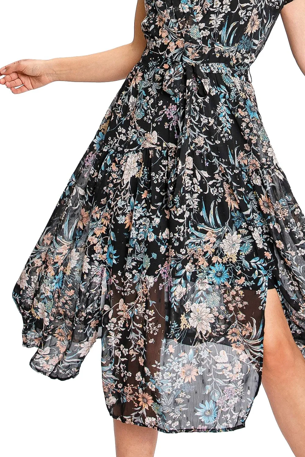 Carina Floral Midi Dress