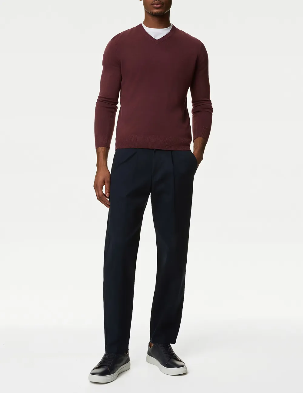 Cashmilon V-Neck Jumper