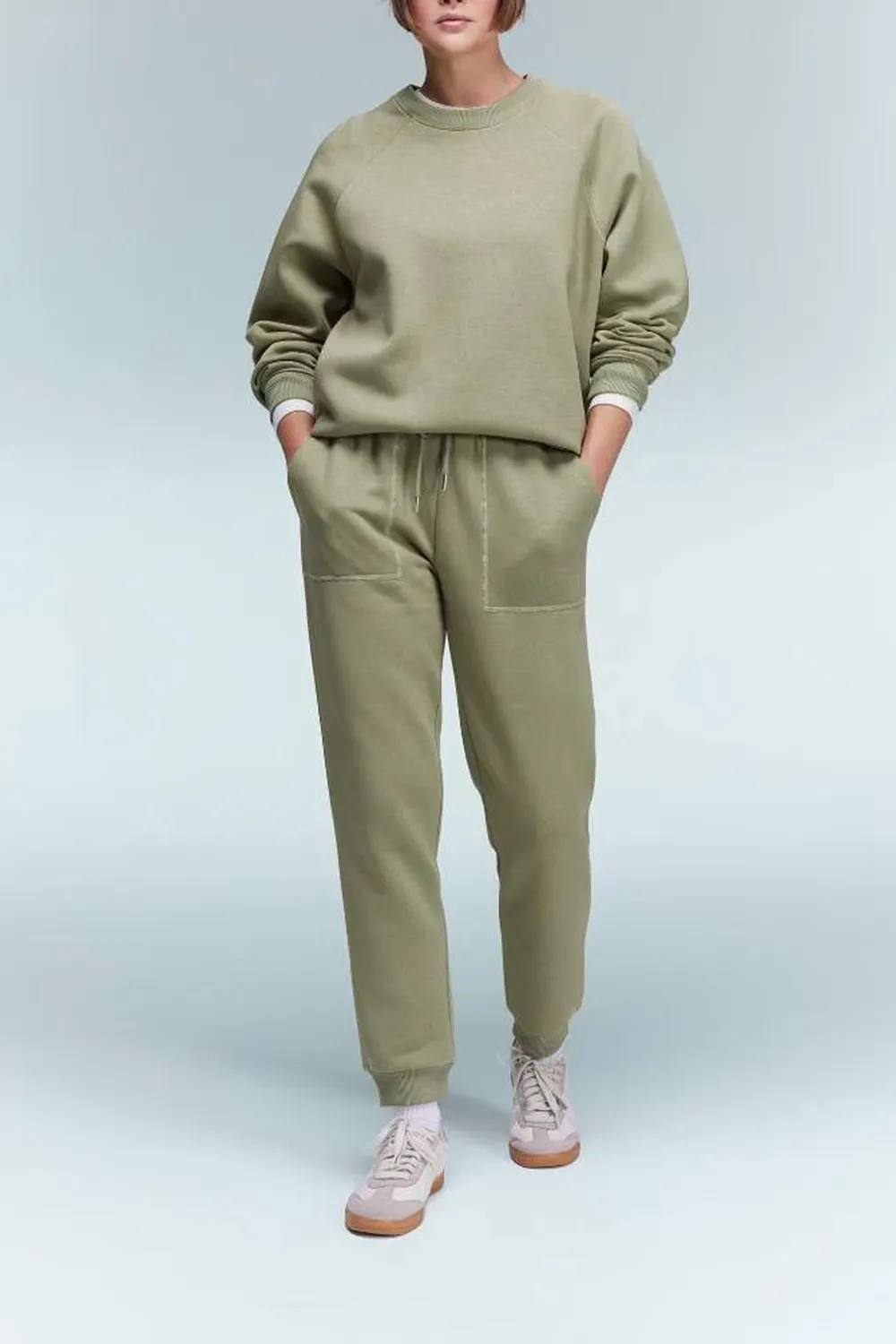 jogger Thick Sweatshirt Fabric Trousers