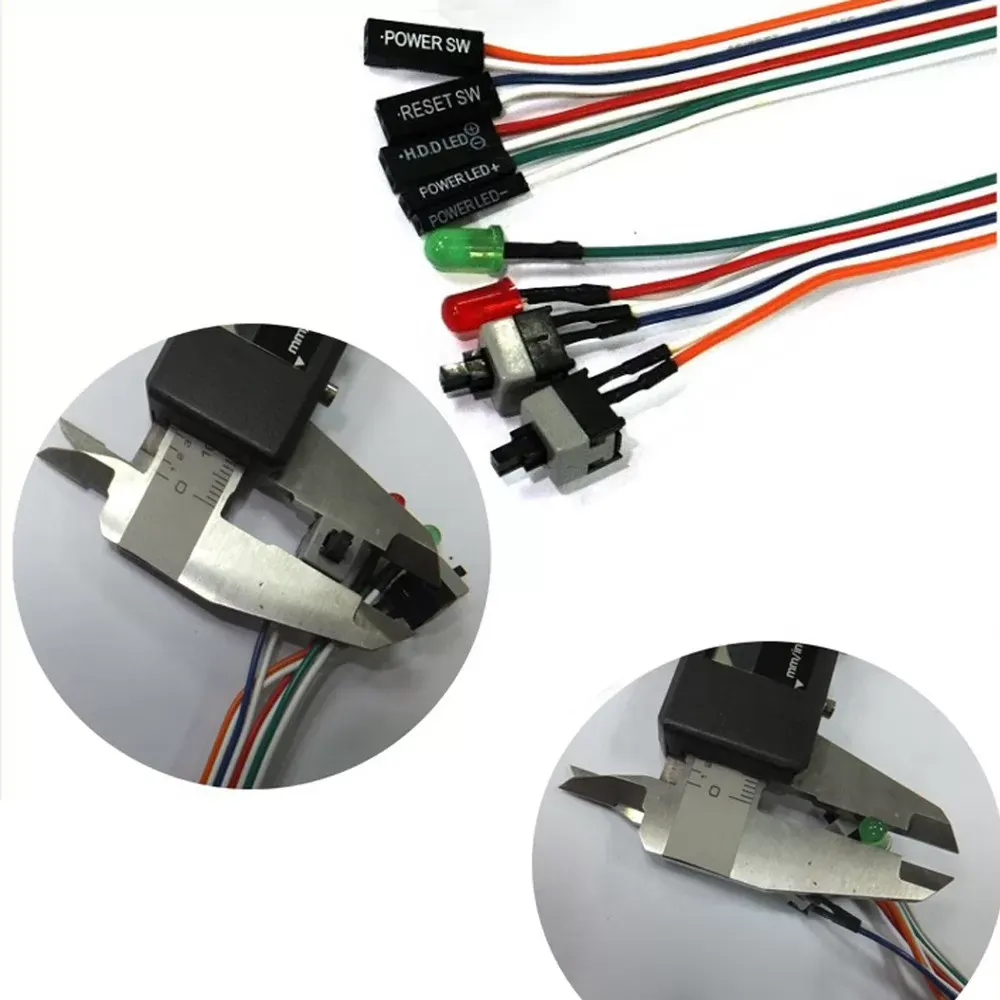 Computer switch line, restart line, chassis switch line, host switch line, light switch power line, switch line