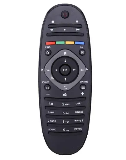 Universal Remote Control Suitable for Pilips TV/DVD/AUX REMOTE CONTROL Wireless Remote Control Portable Remote Control