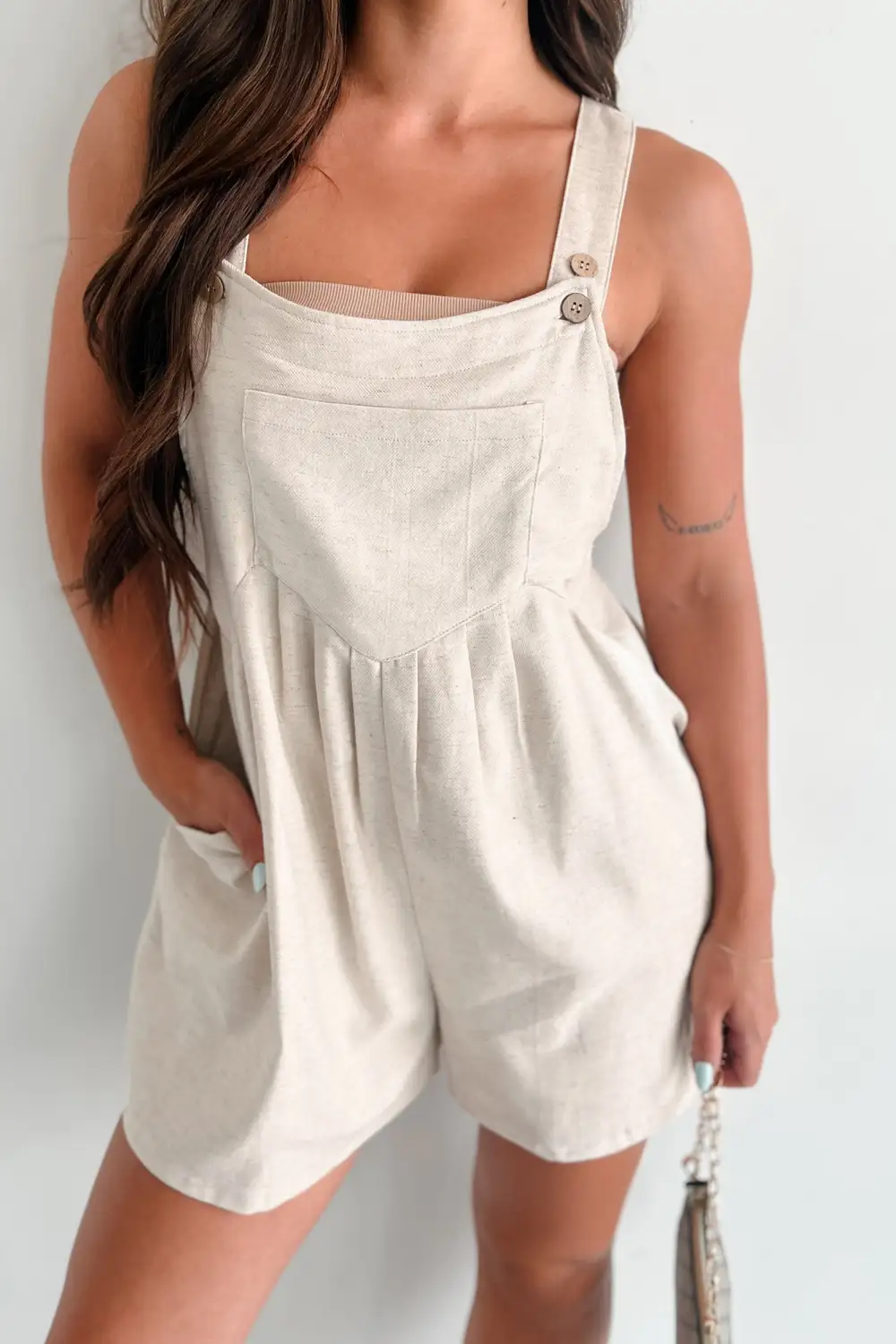 Idyllic Breeze Overall Romper