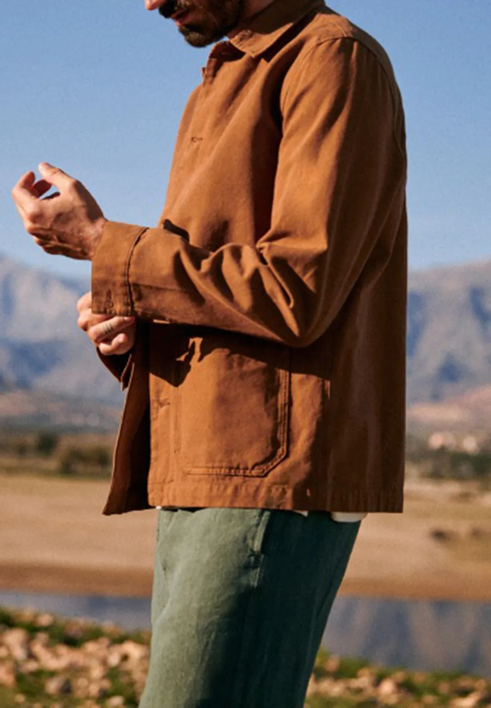 Tim Jacket-Light Brown