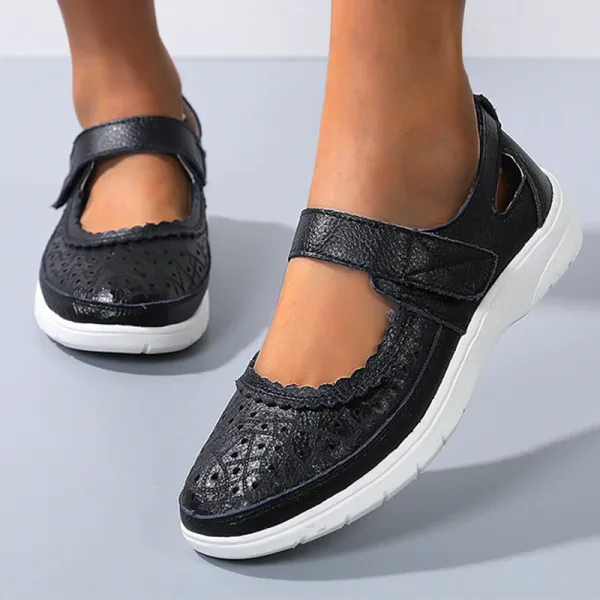 Cilool Cutout Comfort Soft Sole Casual Shoes