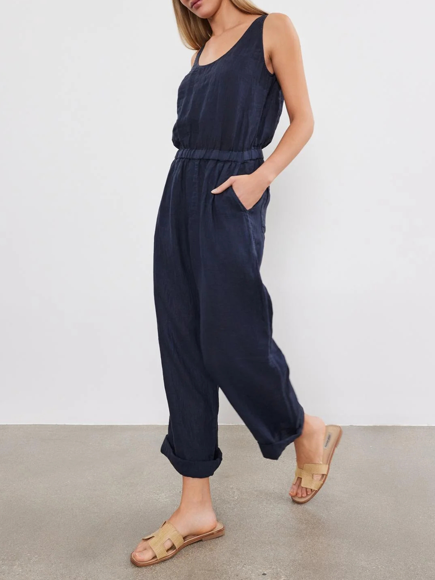 Winnie Linen Jumpsuit