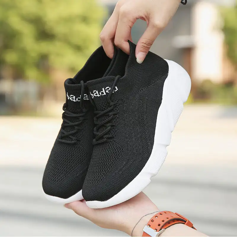 Cilool Comfortable Walking Shoes  Slip On sock Sneakers