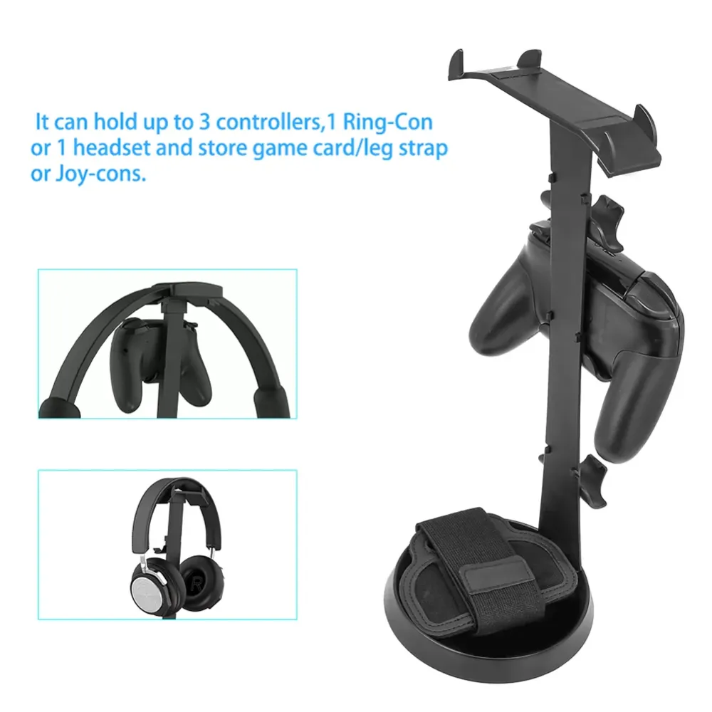 Gamepad Controller Headphone Storage Holder for Nintend Switch/PS4/Xbox One Fitness Ring / Headset / Handle Small Accessories St