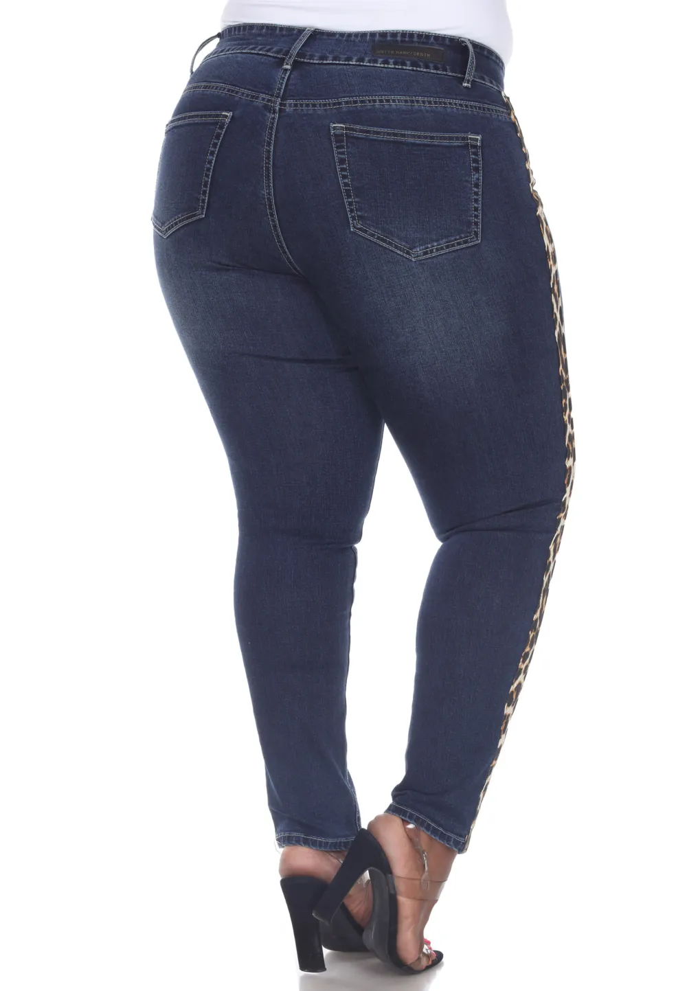 White Mark Plus Size Skinny Jean