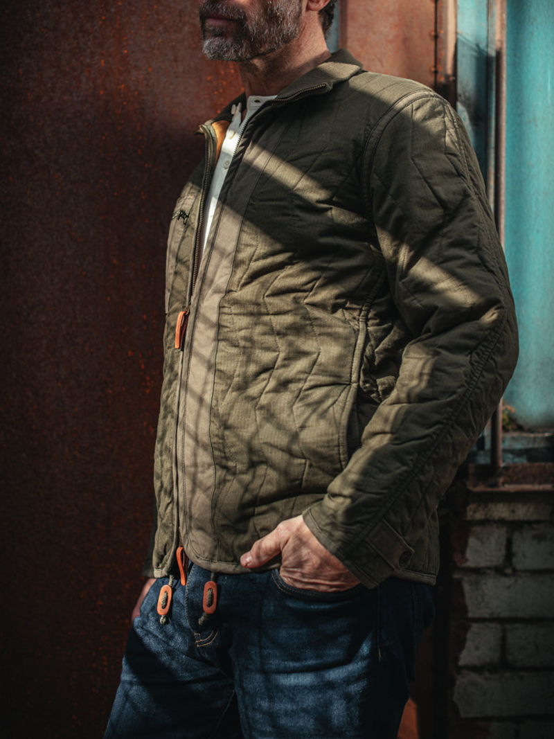 Men's Quilted Jacket Green