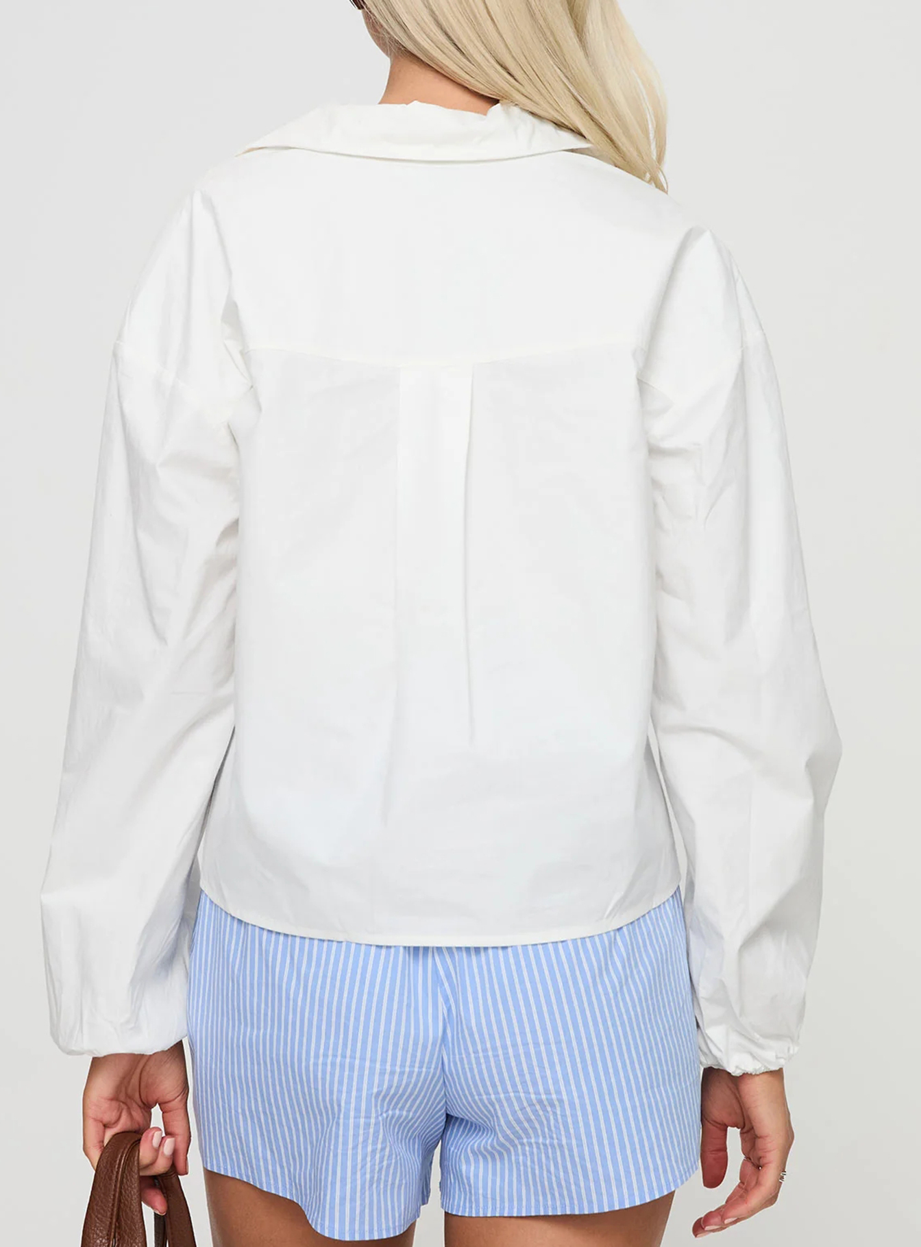 Rinon Long Sleeve Top White