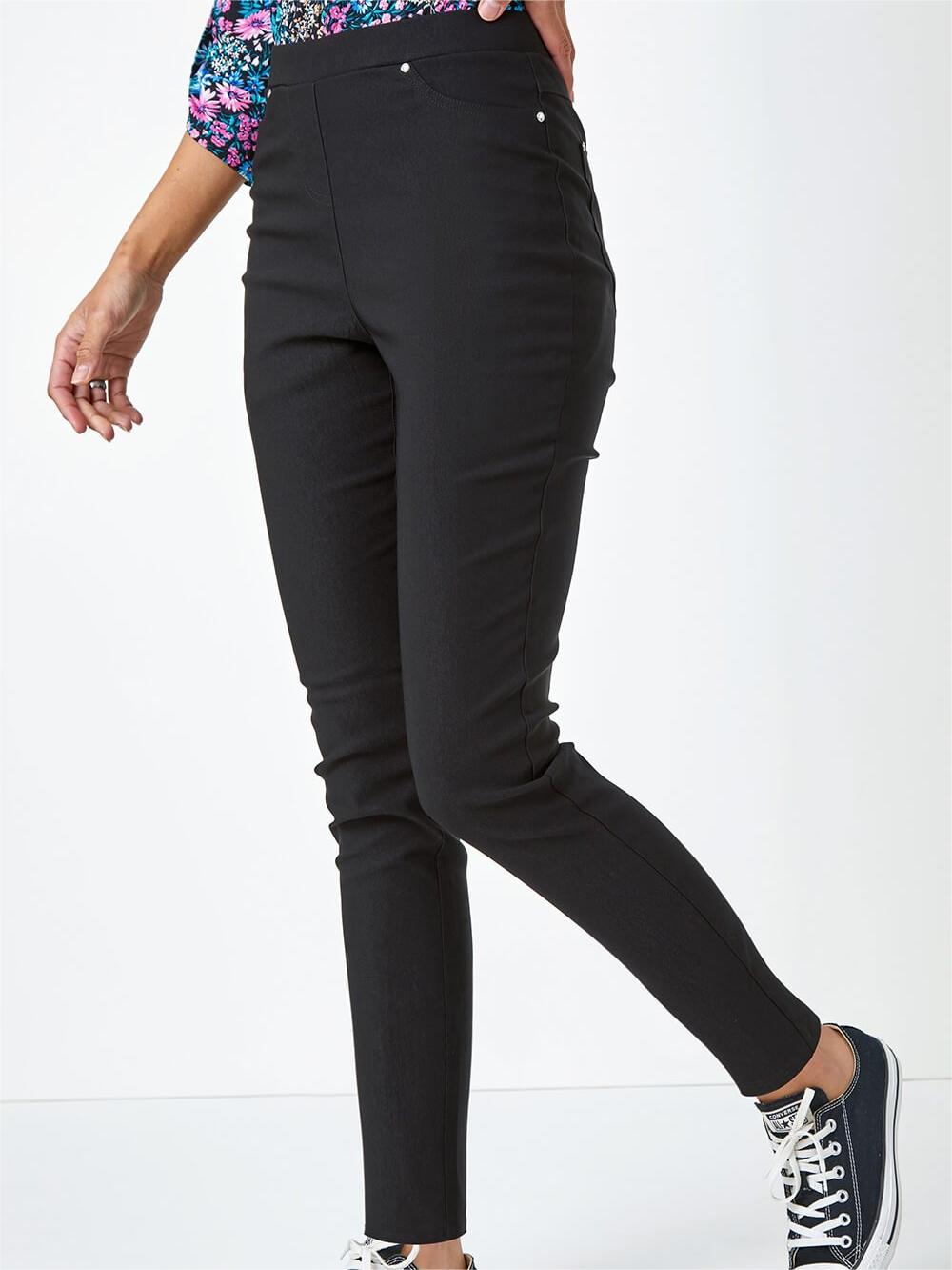 Black bodycon leggings