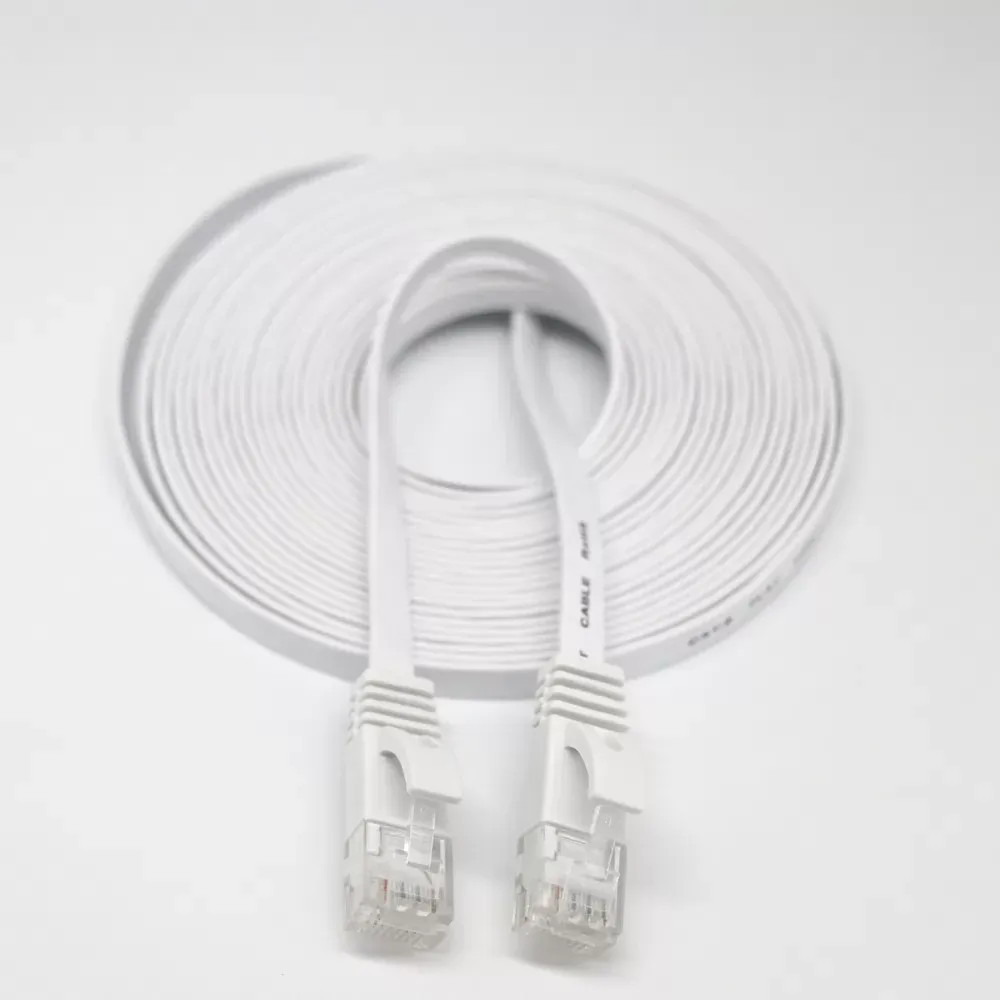 Best Sellers Factory Price 20M RJ45 CAT6 Ethernet Network LAN Cable Flat UTP Patch Router Interesting Lot Dropshipping Mar3