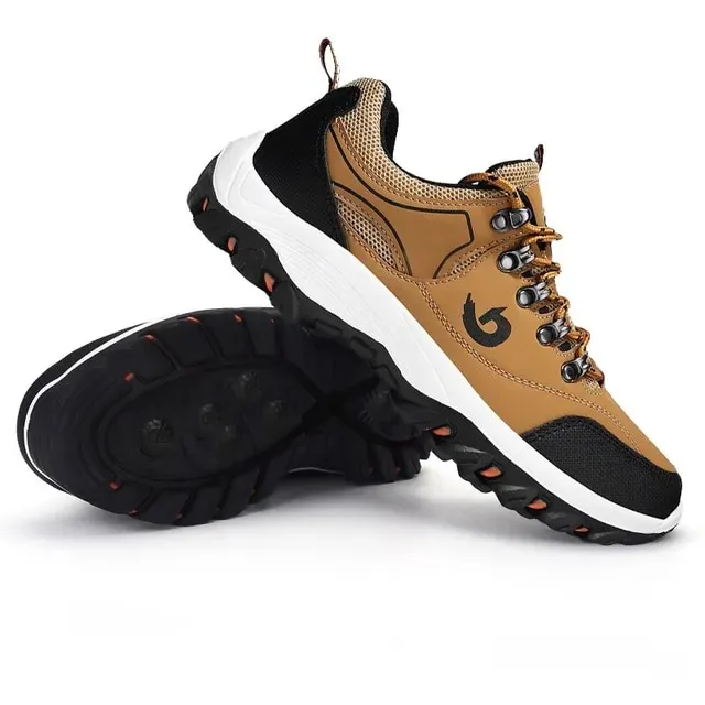 🔥Last Day Promotion 70% OFF 🎁 Men's Casual Leather Good Arch Support & Non-slip Outdoor Breathable Walking Shoes