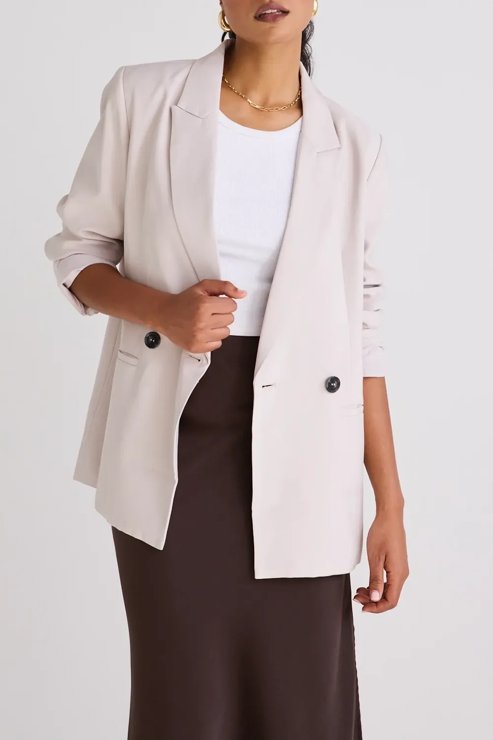 Effortless Bone Soft Touch Blazer