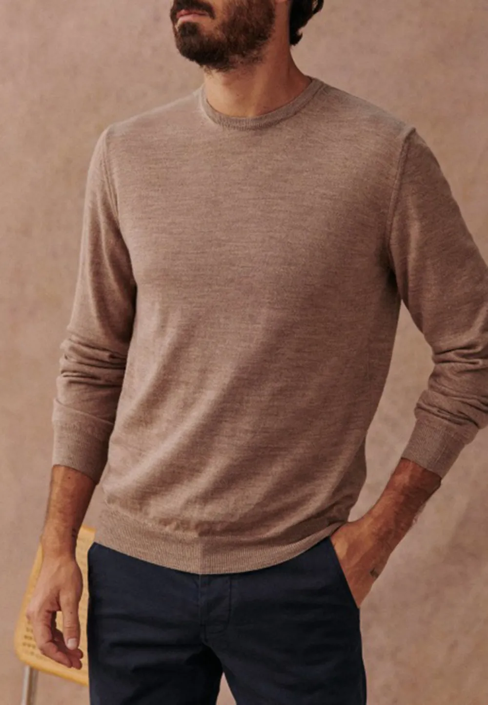 Nils Sweater-Beige