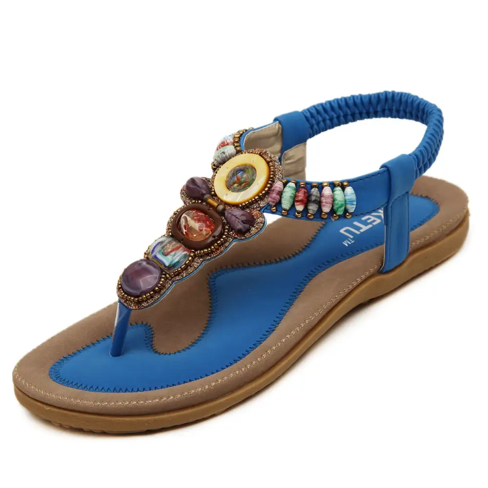 Women Sandals Waterproo Sli On Round Female Slippers