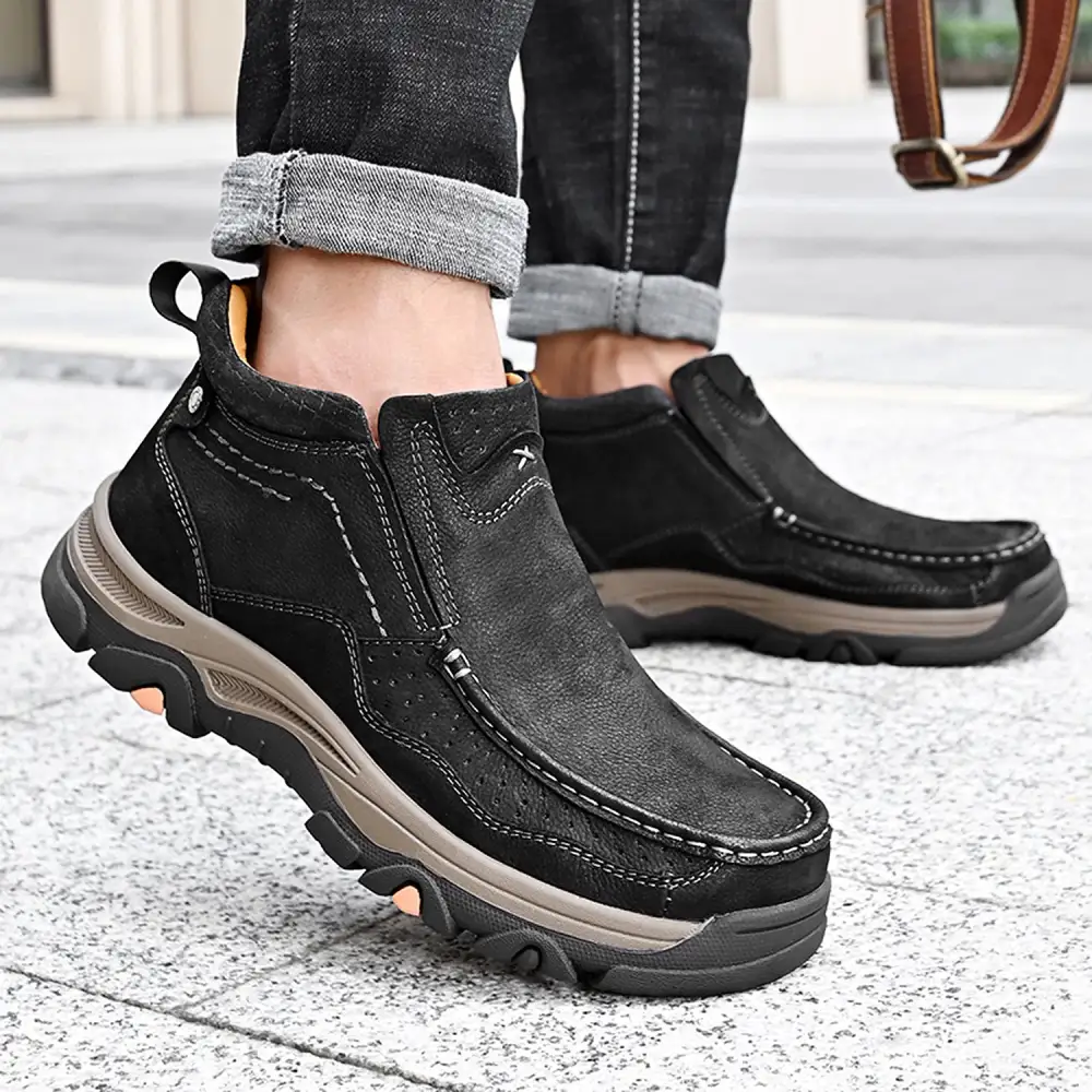 Men's High Top Transitional Shoes - Comfortable orthopedic soles for pain relief