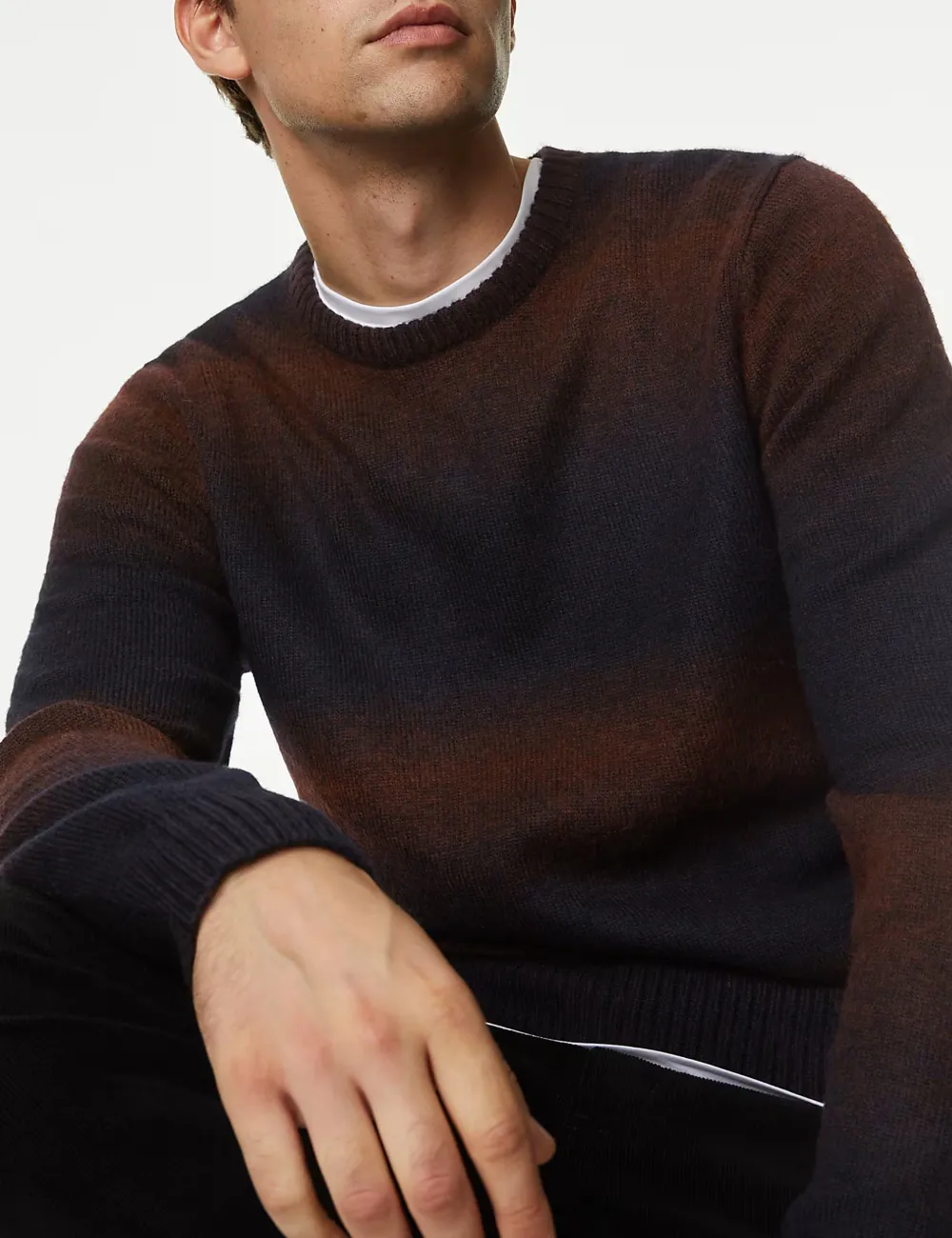 Striped Crew Neck Jumper