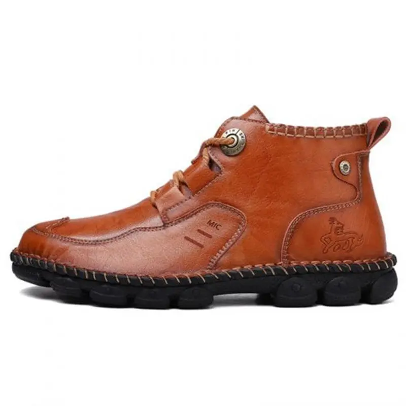 Men's Hand Stitching Casual Large Size Boots