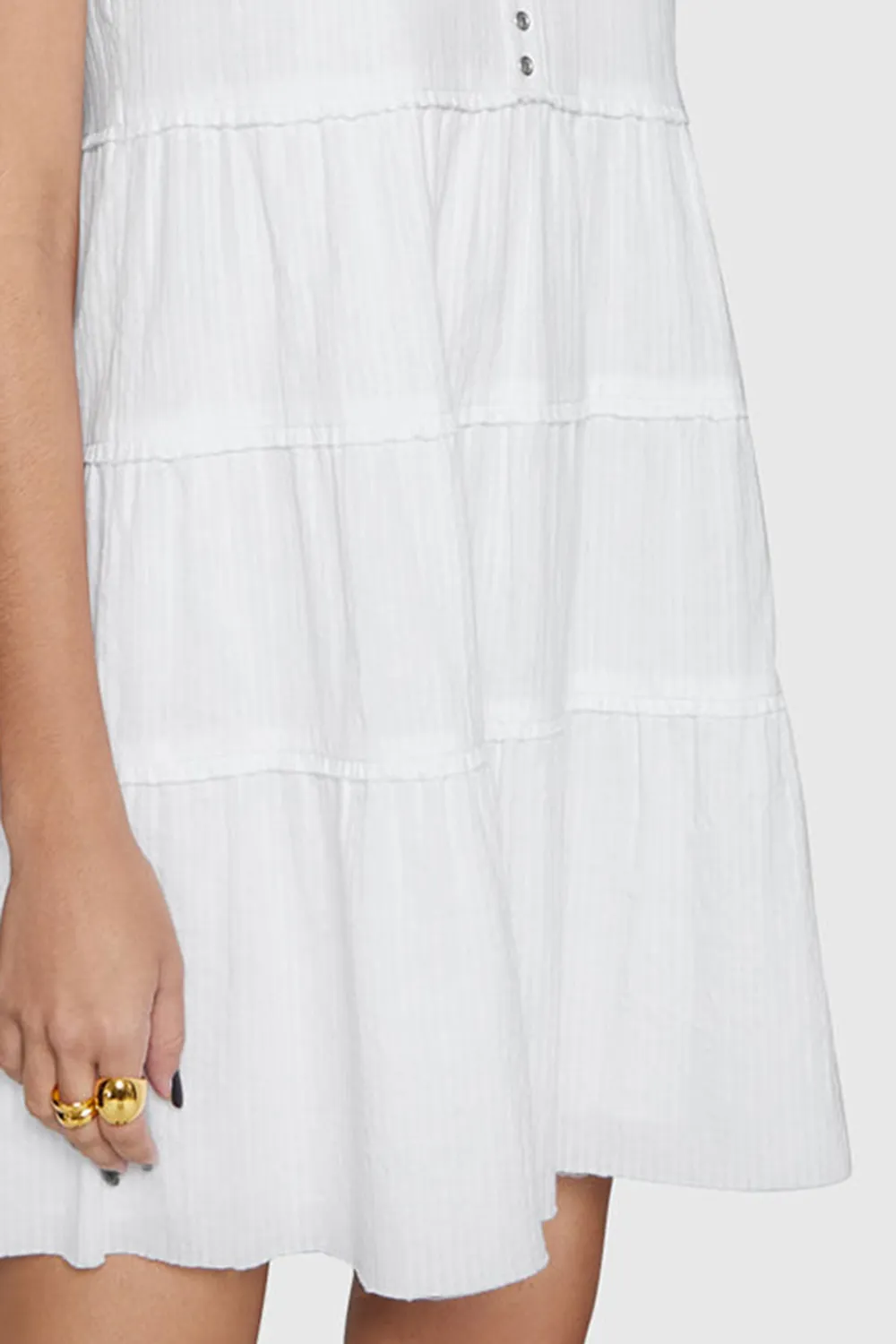 White Sleeveless Dress