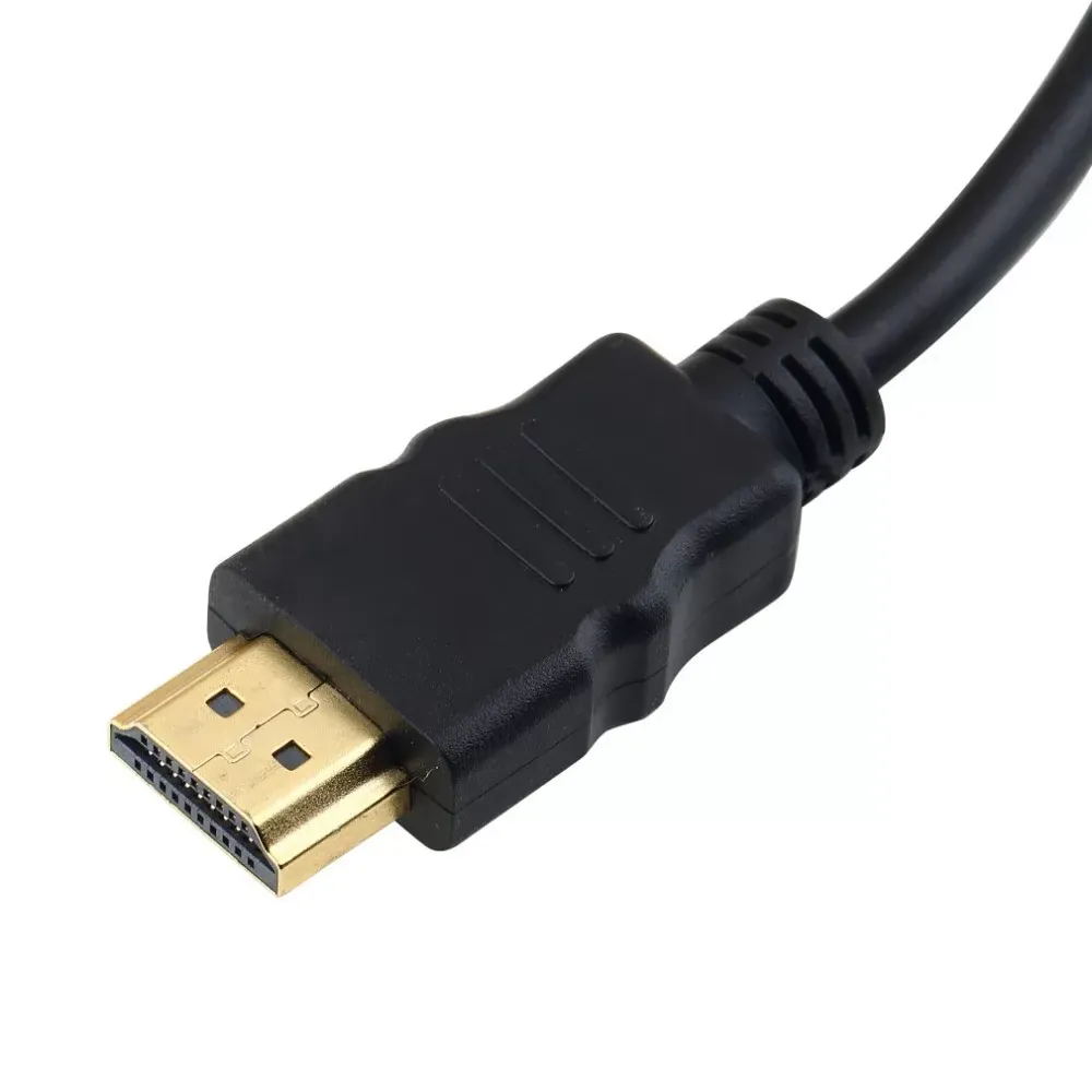 HDMI Male to VGA Female & Audio HDMI Video Cable Converter Adapter 1080P