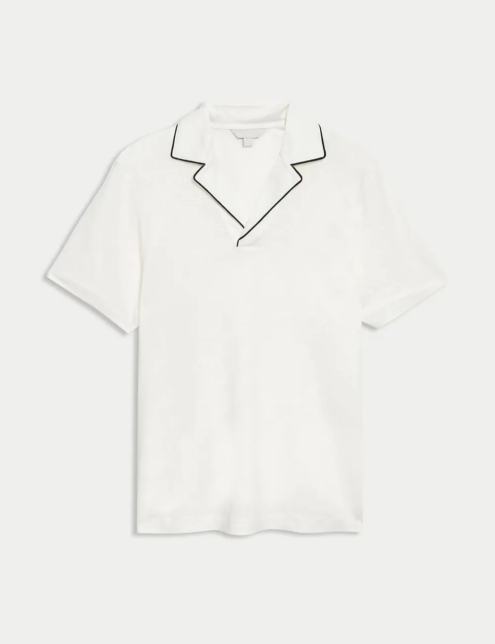 Linen Rich Polo Shirt