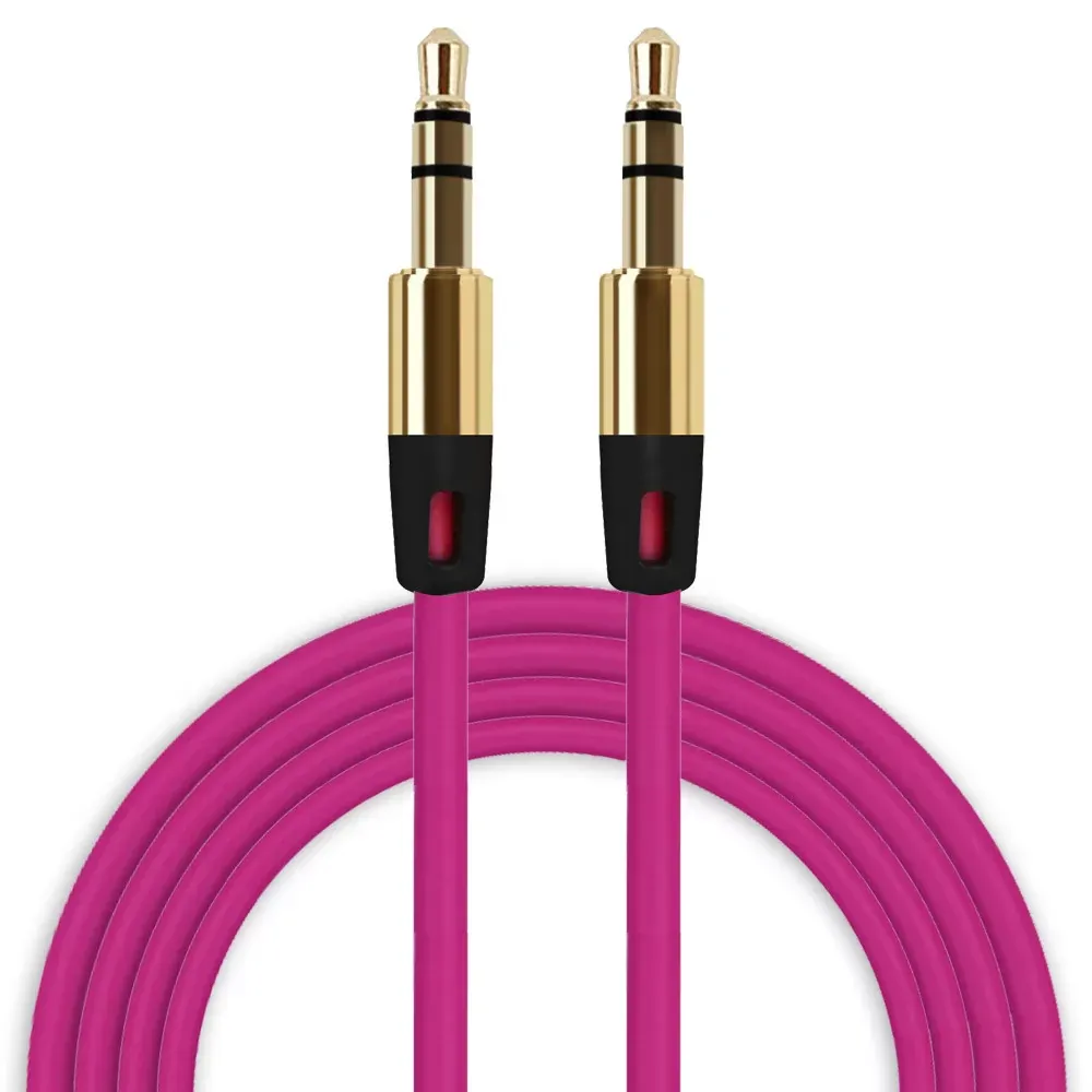 CARPPRIE Factory Price 3.5mm Auxiliary Cable Audio Cable Male To Male Flat Aux Cabledrop Shipping