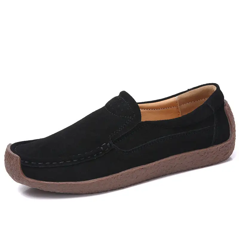 CiloolSlip on loafers - Stylish casual sports flat bean snail shoes