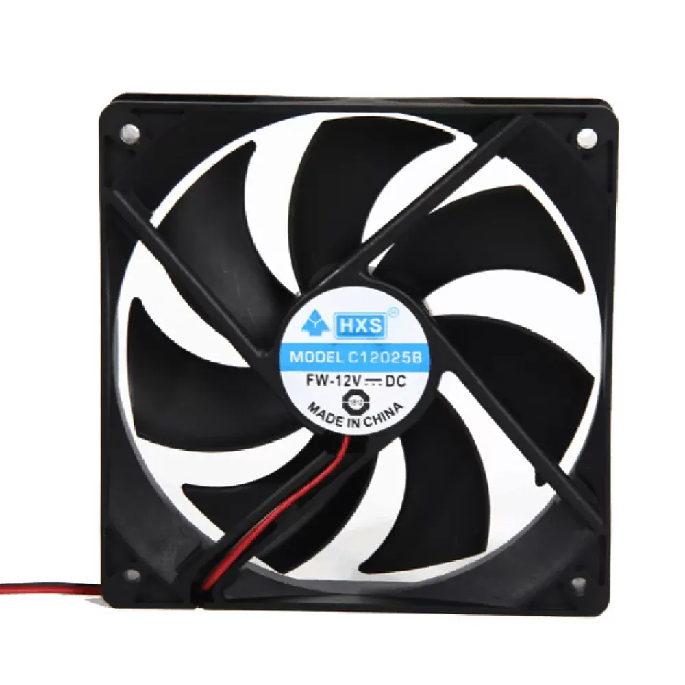 120mm 120x25mm 12V 4Pin DC Brushless PC Computer Case Cooling Fan 1800PRM Cooling Radiator Ventilador PC Cooler Master