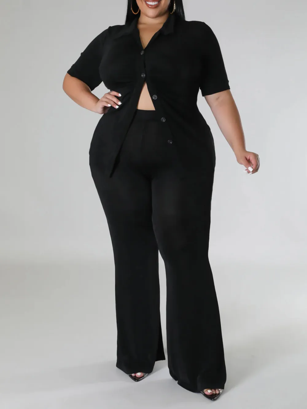 Women's Fashion Plus Size Yalin Pantsuit