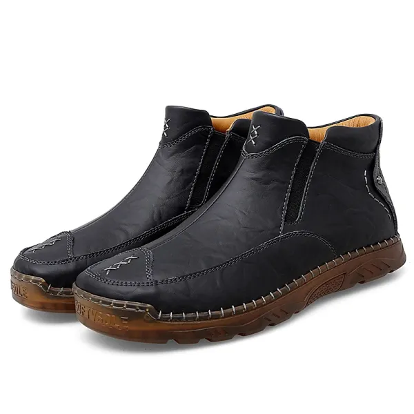 (⏰Last Day 49% OFF🔥)Men's Outdoor Casual Handmade Cowhide Boots