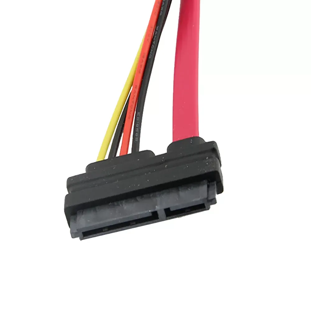 50 cm 22P 7+15Pin 22pin M/F Serial ATA SATA Data Power Combo Extension Cable Adapter