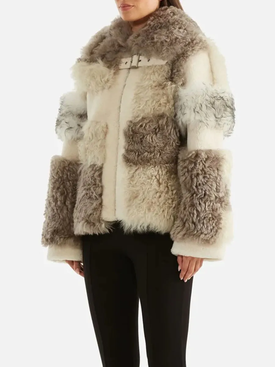 ENA PELLY SHAE SHEARLING JACKET